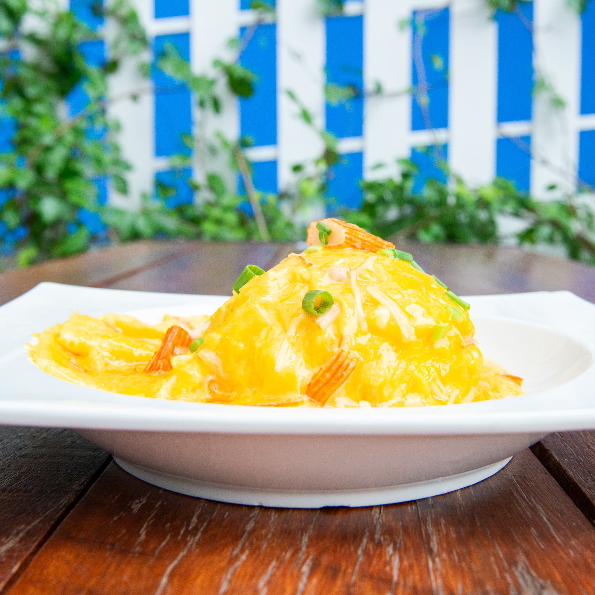 ข้าวหน้าไข่ข้นปูอัด