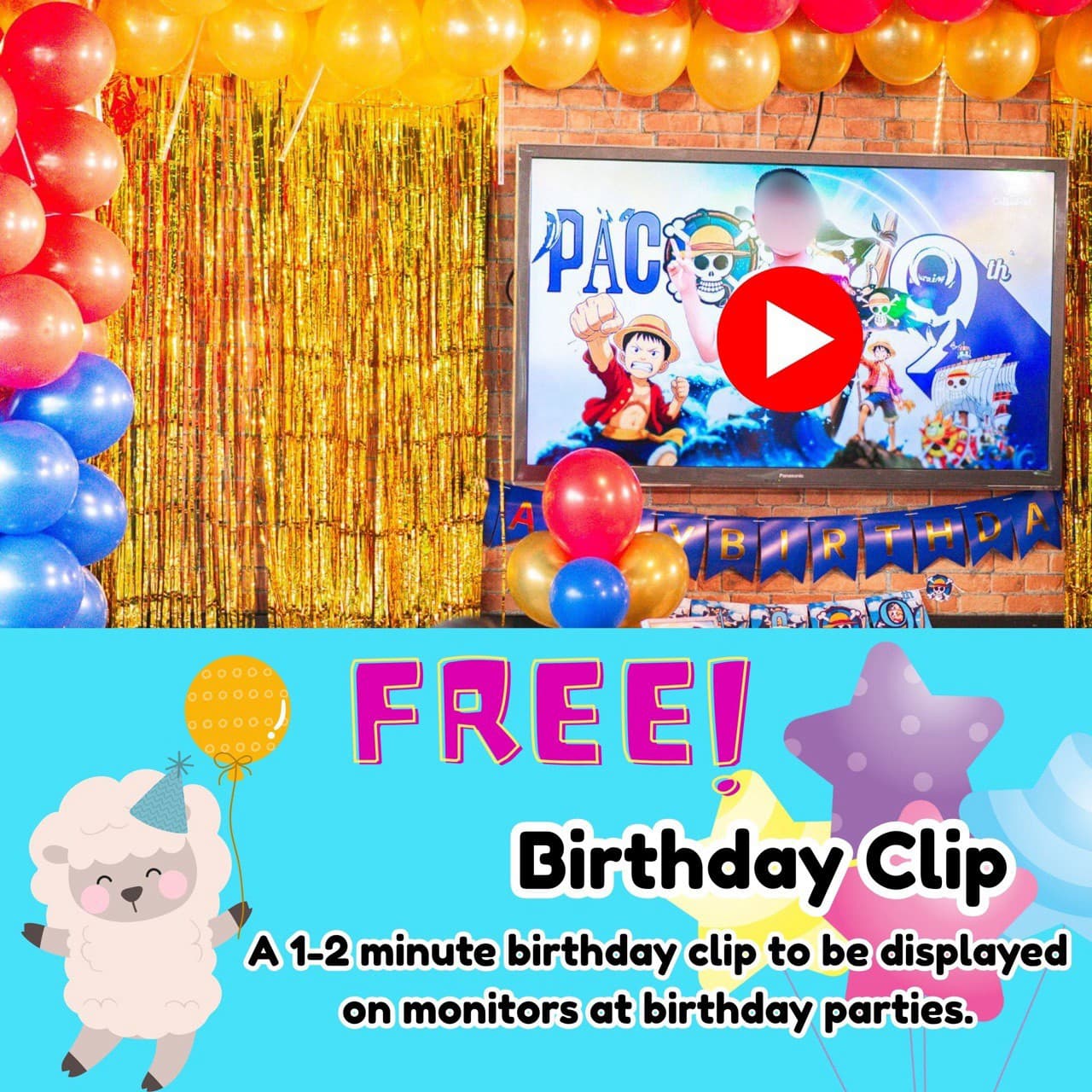Birthday Clip