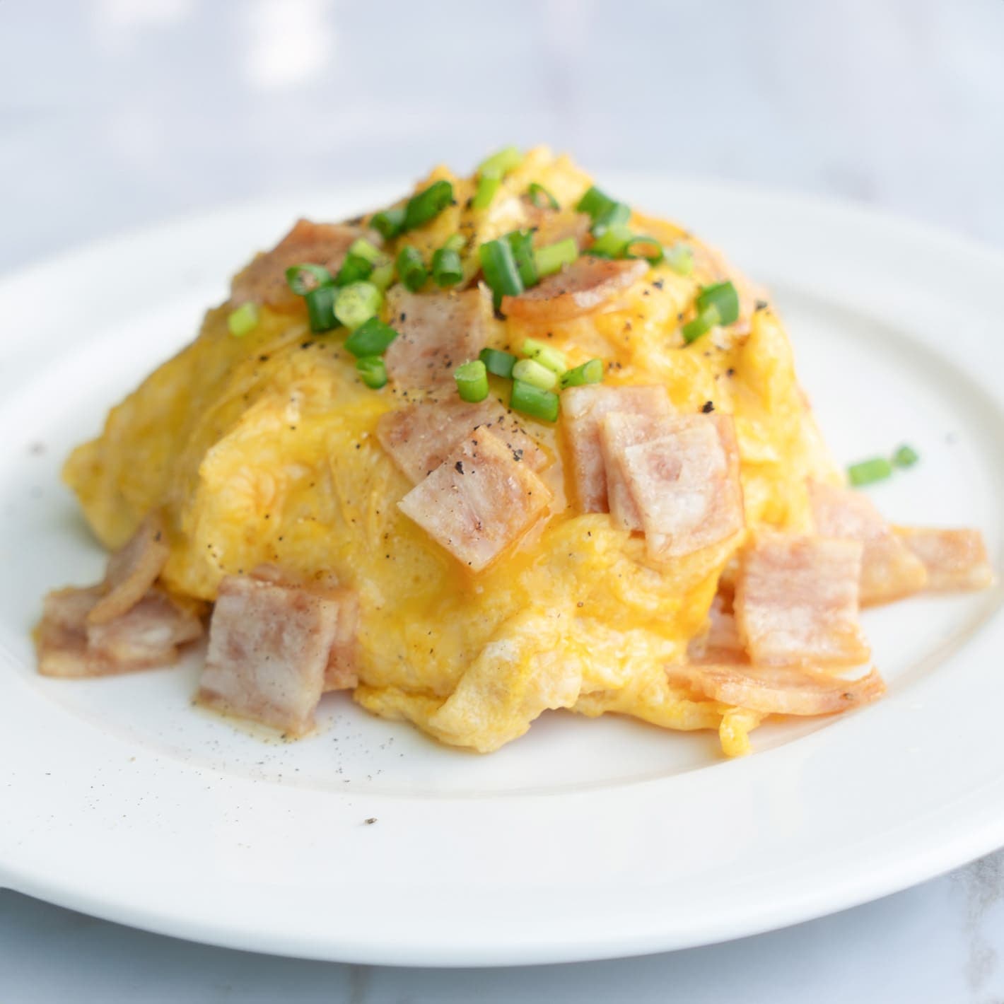 ข้าวไข่ข้นแฮม