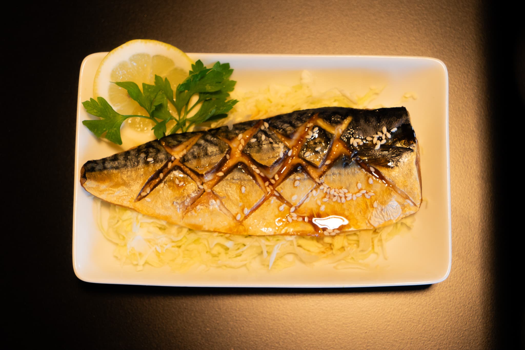Grilled Saba Fish