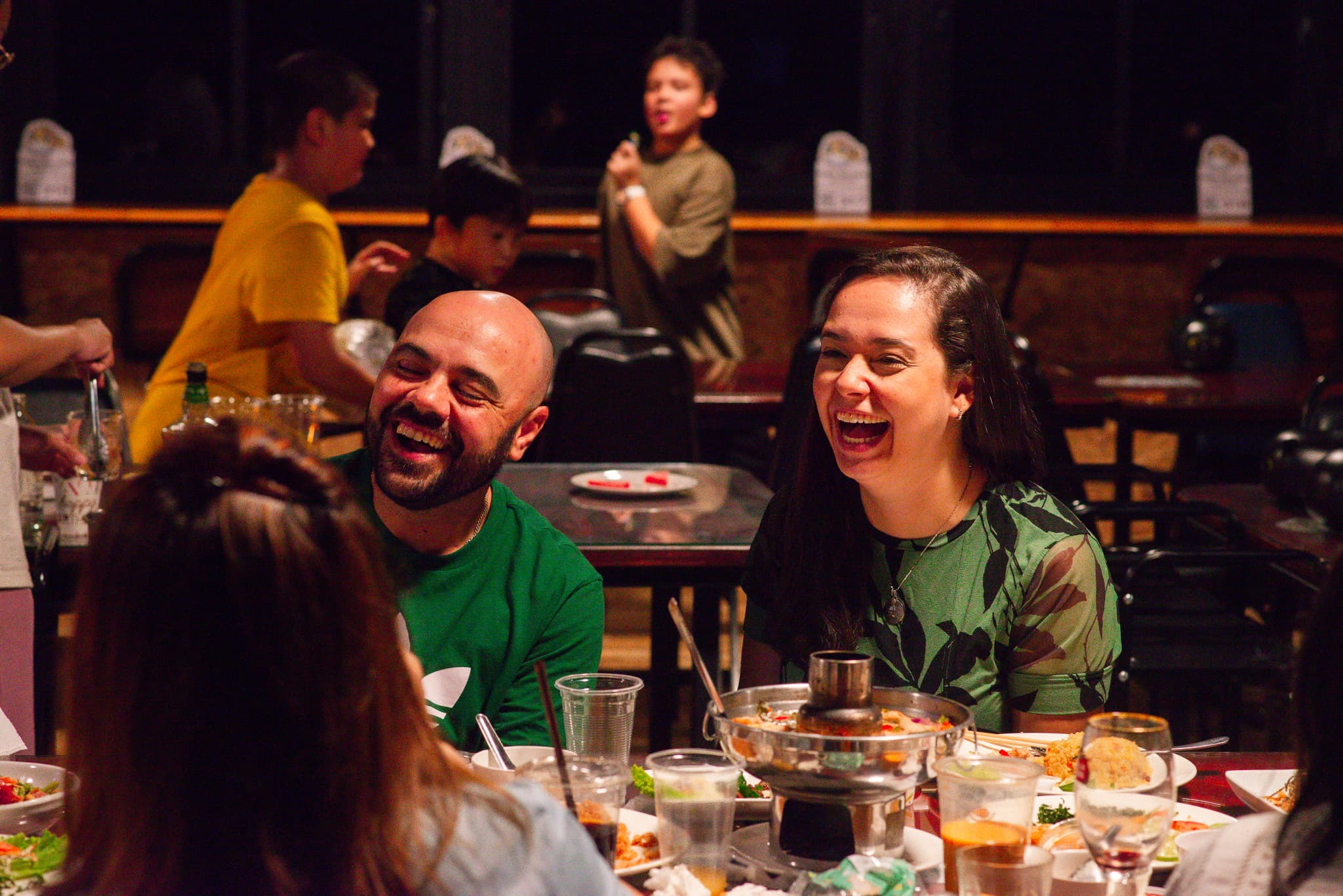 Happy guests at CoffeeFish